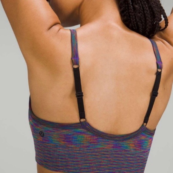 Lululemon Ebb to Street Bra Light Support, C/D Cup
Rainbow Multi / Black 4 - Picture 2 of 9